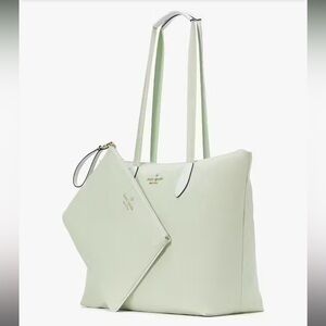 Kate Spade Packable Tote and Wristlet Set